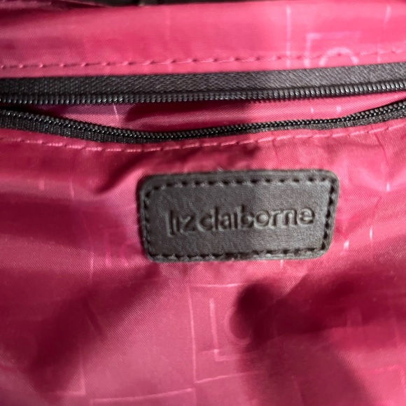 Liz Claiborne Tan and Brown Zebra Print Shoulder Bag - Picture 6 of 7